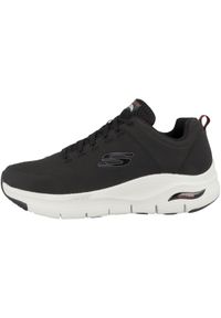 skechers - Buty do chodzenia męskie Skechers Arch Fit. Zapięcie: sznurówki. Kolor: biały, wielokolorowy, czarny. Materiał: materiał, syntetyk, tkanina. Szerokość cholewki: normalna. Sport: turystyka piesza