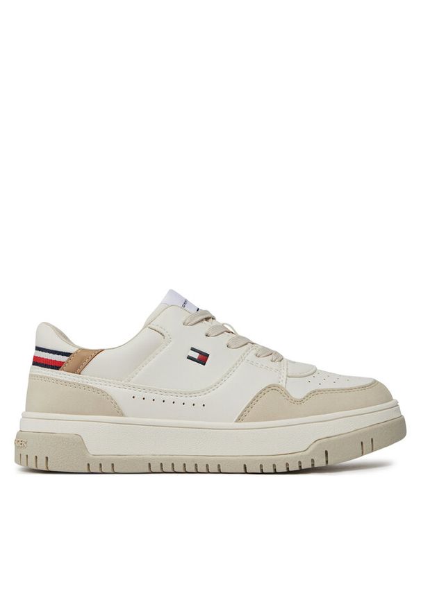 TOMMY HILFIGER - Sneakersy Tommy Hilfiger. Kolor: biały