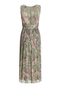 Swing Sukienka koktajlowa 5AK06100 Zielony Regular Fit. Kolor: zielony. Materiał: syntetyk. Styl: wizytowy #4