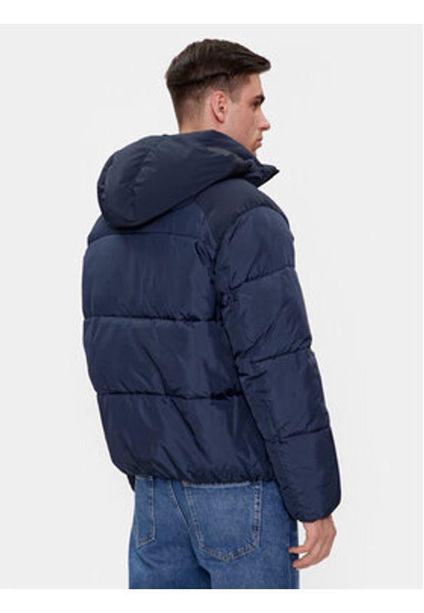 Calvin Klein Kurtka zimowa K10K110329 Granatowy Regular Fit. Kolor: niebieski. Materiał: syntetyk. Sezon: zima