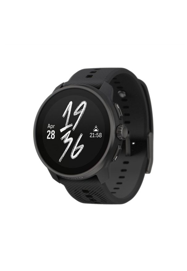 SUUNTO - Suunto Race S All Black. Rodzaj zegarka: cyfrowe. Materiał: koronka. Styl: sportowy, casual, elegancki