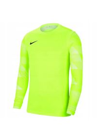 Nike - Koszulka Bramkarska Z Długim Rękawem Dla Dzieci Park IV DriFIT. Kolor: zielony. Długość rękawa: długi rękaw. Długość: długie