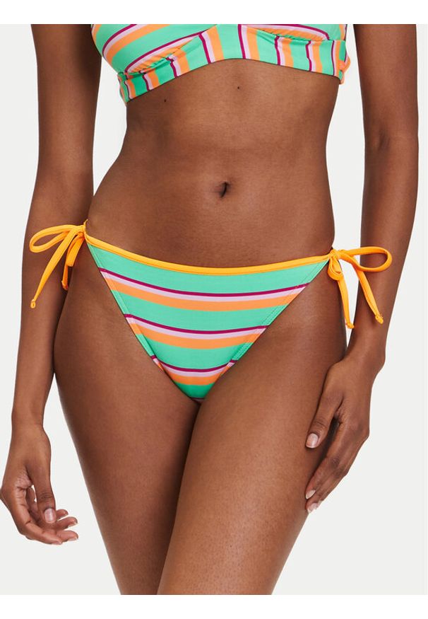 Banana Moon Dół od bikini Fara Hyperstip MFE47 Zielony. Kolor: zielony. Materiał: syntetyk
