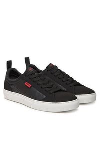 Hugo - HUGO Sneakersy Morrie 50548516 Czarny. Kolor: czarny. Materiał: materiał #3