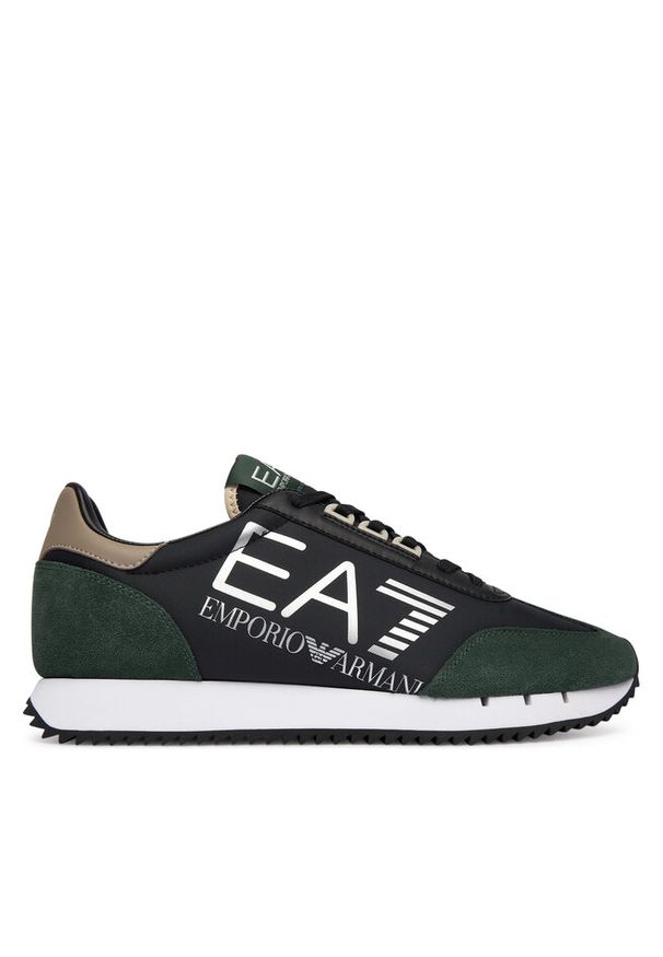 Sneakersy EA7 Emporio Armani. Kolor: zielony