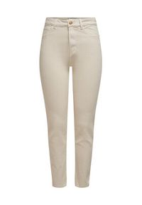 only - ONLY Jeansy Emily 15175323 Écru Straight Fit #3