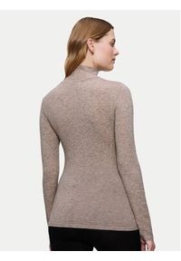 Triumph Golf Bauty Layers 10225074 Beżowy Slim Fit. Typ kołnierza: golf. Kolor: beżowy. Materiał: wełna #5