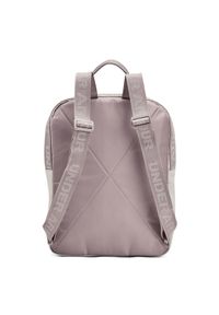 Plecak miejski uniseks Under Armour UA Loudon Backpack Sm - beżowy. Kolor: beżowy. Materiał: poliester, żakard. Wzór: paski