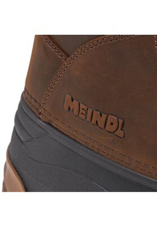 MEINDL - Meindl Śniegowce Cervinia 7619/46 Brązowy. Kolor: brązowy. Materiał: nubuk, skóra