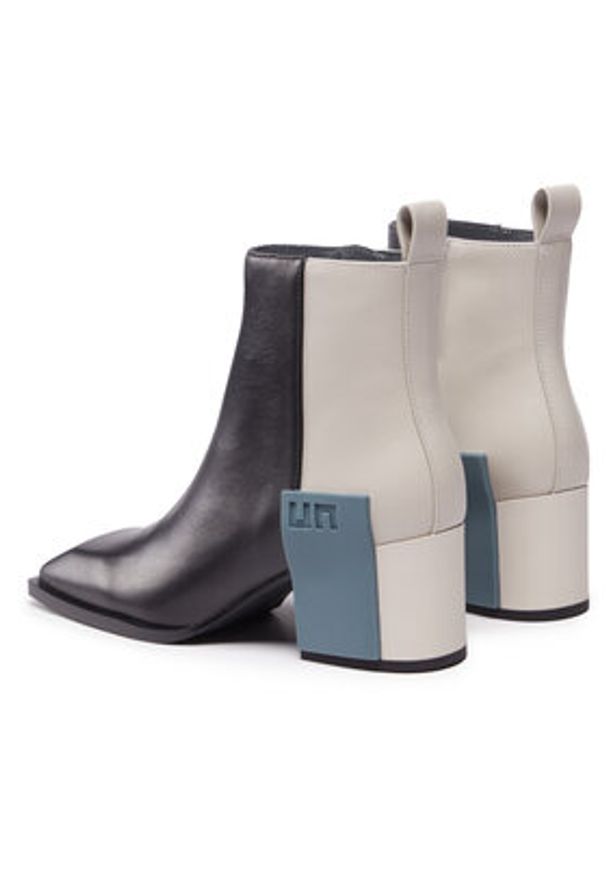 United Nude Botki Jimmy Mid II 1078578816 Czarny. Kolor: czarny. Materiał: skóra