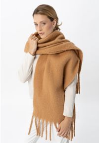 Volcano - Długi, ciepły szal H-LASSI. Okazja: na co dzień. Materiał: dzianina. Sezon: zima. Styl: casual #1