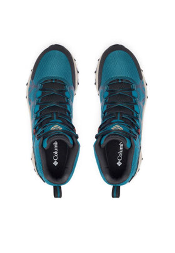 columbia - Columbia Trekkingi Peakfreak II Mid Outdry 2100691 Turkusowy. Kolor: turkusowy. Materiał: materiał. Sport: turystyka piesza