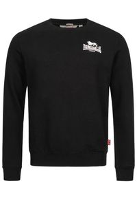 Bluza z okrągłym dekoltem Lonsdale Longridge. Kolor: czarny #2