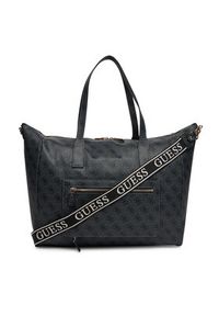 Guess Torba weekendowa Latona Travel TWLB92 11017 Czarny. Kolor: czarny. Materiał: skóra