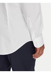 TOMMY HILFIGER - Tommy Hilfiger Koszula MW0MW38347 Biały Slim Fit. Kolor: biały. Materiał: bawełna #5