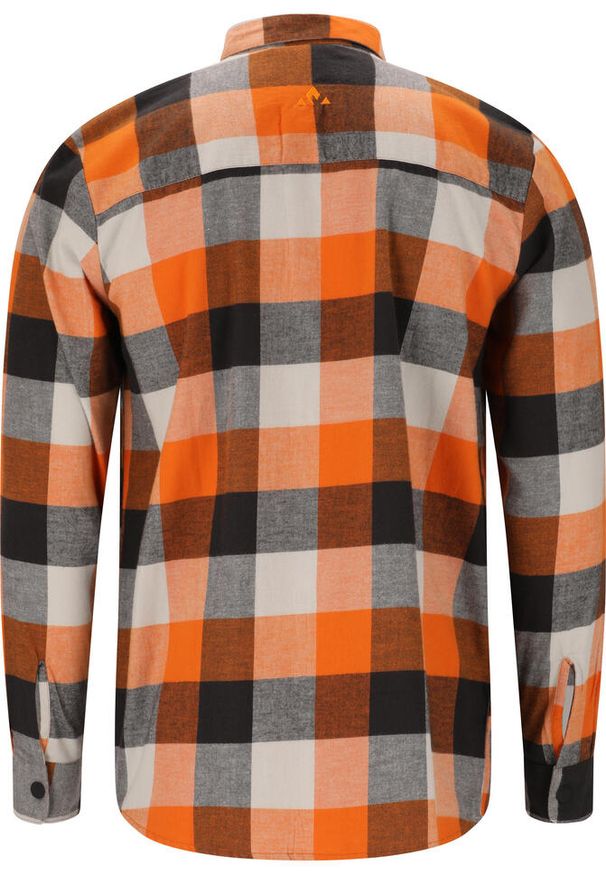 Koszula Whistler Riglet. Okazja: na co dzień. Kolor: czarny, pomarańczowy, wielokolorowy. Materiał: bawełna. Styl: casual