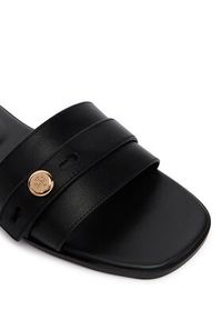 Tory Burch Klapki Romy 181993 Czarny. Kolor: czarny. Materiał: skóra #6