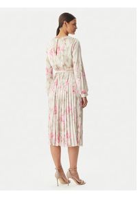 Rinascimento Sukienka koktajlowa CFC0127960003 Beżowy jasny Regular Fit. Kolor: beżowy. Materiał: syntetyk. Styl: wizytowy #4
