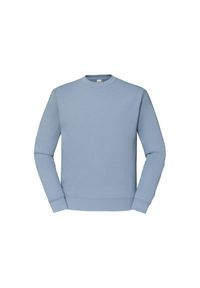 FRUIT OF THE LOOM - Męska Klasyczna Bluza Wkładana Przez Głowę. Kolor: niebieski