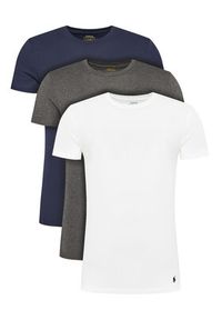 Polo Ralph Lauren Komplet 3 t-shirtów 714830304036 Kolorowy Slim Fit. Typ kołnierza: polo. Materiał: bawełna. Wzór: kolorowy #7