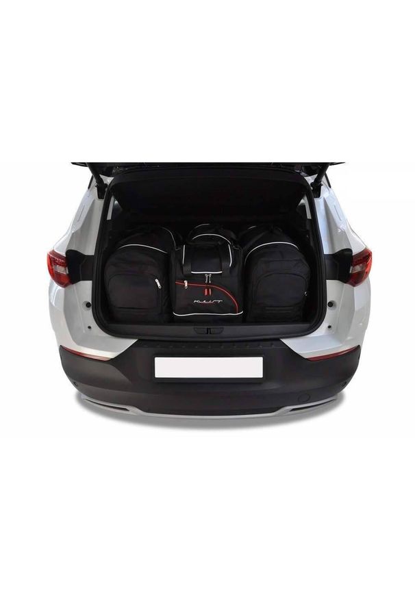 KJUST - Torby Do Bagażnika Opel Grandland X 2017+ 4Szt Kjust. Kolor: czarny. Styl: sportowy