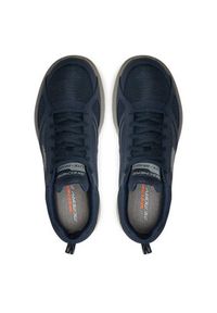 skechers - Skechers Sneakersy Fallford 58363/NVY Granatowy. Kolor: niebieski. Materiał: materiał #4
