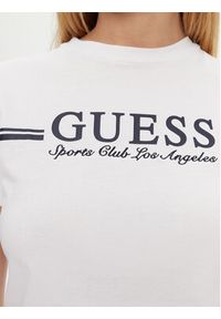 Guess T-Shirt V5GI03 I3Z14 Biały Regular Fit. Kolor: biały. Materiał: bawełna #5