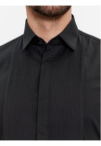 Calvin Klein Koszula Evening K10K112092 Czarny Slim Fit. Kolor: czarny. Materiał: bawełna #2