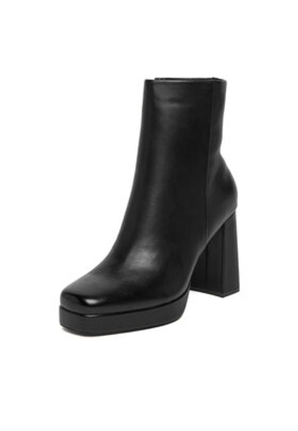 Jenny - JENNY Botki CEO-HY7617-1 Czarny. Kolor: czarny. Materiał: syntetyk, materiał