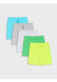 Sinsay - Szorty dresowe 5 pack - wielobarwny. Materiał: dresówka
