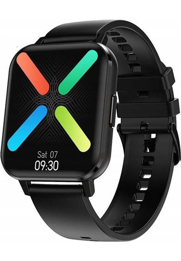 Smartwatch Bakeeley DT X Czarny. Rodzaj zegarka: smartwatch. Kolor: czarny