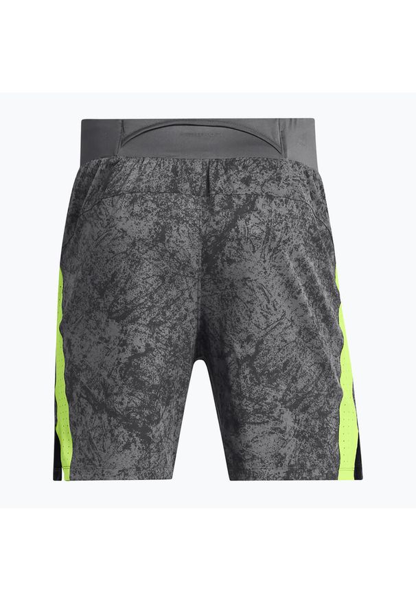 Spodenki do biegania męskie Under Armour Launch Pro 7" Printed. Kolor: szary