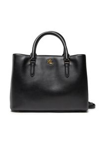 Lauren Ralph Lauren Torebka Marcy 26 431876725004 Czarny. Kolor: czarny. Materiał: skórzane #1