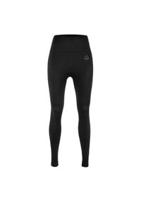 BESHAPED - Legginsy fitness damskie Beshaped Femme Force bezszwowe. Kolor: czarny. Materiał: nylon. Sport: fitness #1