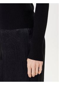 Marella Sweter Plume 2525366111 Czarny Regular Fit. Kolor: czarny. Materiał: wiskoza