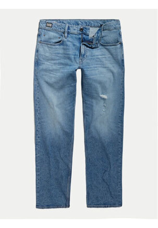 G-Star RAW - G-Star Raw Jeansy Mosa D23692-D503 Niebieski Straight Fit. Kolor: niebieski