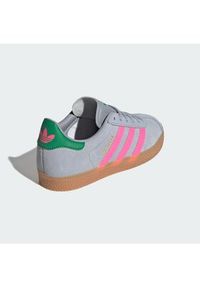 Adidas - adidas Półbuty Originals Gazelle Szary. Kolor: szary #3