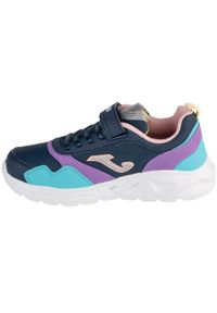 Joma - Buty sportowe Sneakersy dziewczęce, Star Jr 24 JSTARW. Kolor: niebieski. Materiał: guma, materiał, syntetyk. Sport: turystyka piesza