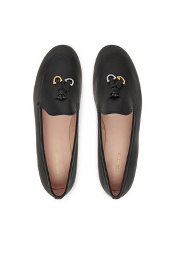 Coccinelle Loafersy Coccinelleloop E4 U2F 16 01 01 Czarny. Kolor: czarny. Materiał: skóra