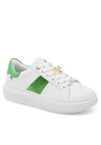 Rieker Revolution Lifestyle Sneakersy W1202-81 Biały. Kolor: biały. Materiał: skóra #4