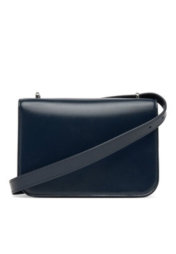 Tory Burch Torebka 164828 Granatowy. Kolor: niebieski. Materiał: skórzane