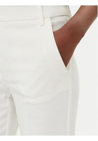 Marella Spodnie materiałowe Duello 2515131191 Écru Regular Fit. Kolor: kremowy. Materiał: syntetyk #4