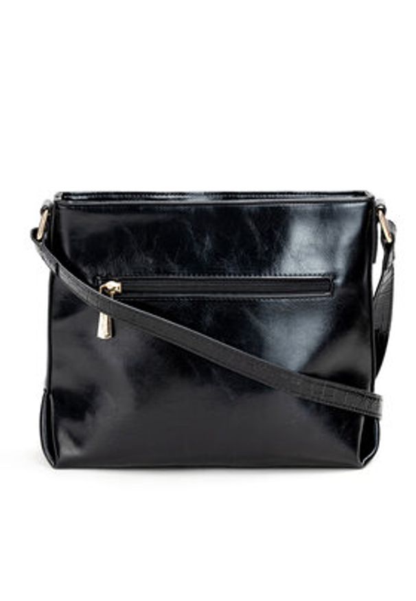 Monnari Torebka TORIMP0-24Z-BAG4111-K020D000 Czarny. Kolor: czarny. Materiał: skórzane