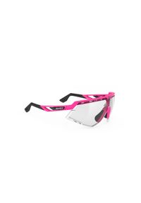 Okulary Rudy Project DEFENDER PINK FLUO MATE - ImpactX 2 LASER BLACK. Kolor: brązowy