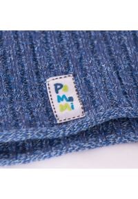 Wiosenna czapka chłopięca PaMaMi - Ciemnoniebieski. Kolor: niebieski. Materiał: elastan, bawełna. Sezon: wiosna #3