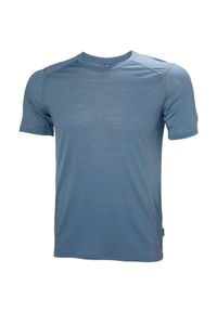 Koszulka Helly Hansen Durawool. Kolor: niebieski. Sezon: lato. Sport: turystyka piesza #1