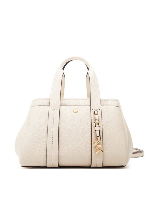 MICHAEL Michael Kors Torebka Romee XS 32T5G1ZC1L Beżowy. Kolor: beżowy. Materiał: skórzane