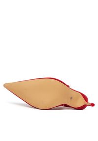 DeeZee Szpilki YUC1996-P-B1G Czerwony. Kolor: czerwony. Materiał: materiał. Obcas: na szpilce #7