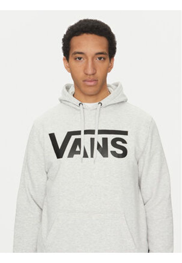 Vans Bluza Classic III VN000HNX Szary Regular Fit. Kolor: szary. Materiał: syntetyk, bawełna