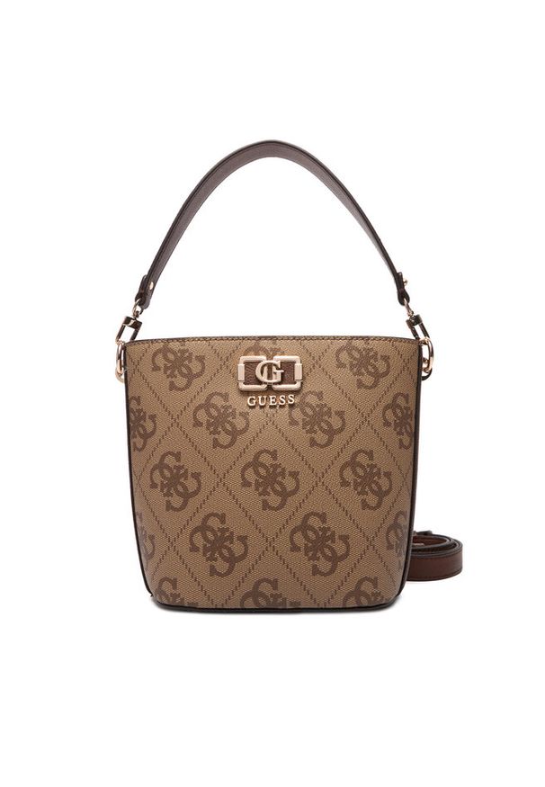 Torebka Guess. Kolor: brązowy